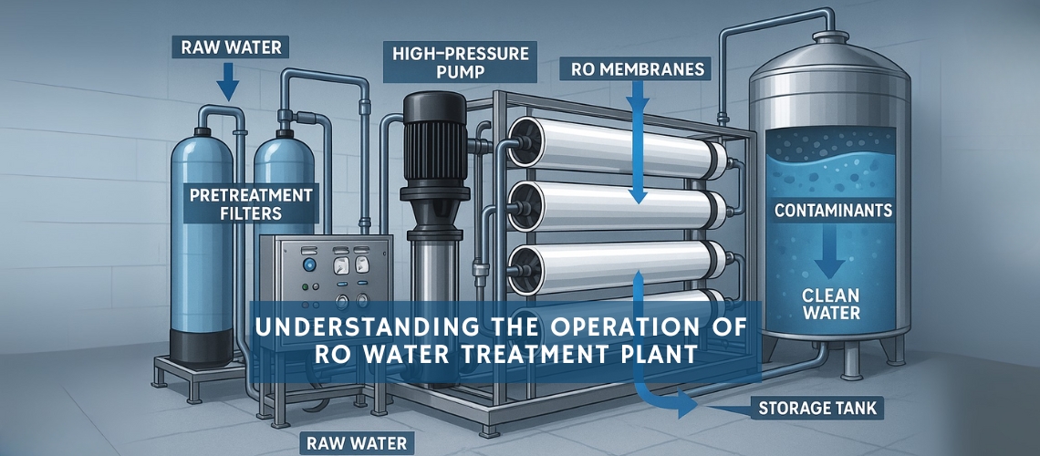 Understanding The Operation of RO Water Treatment Plant